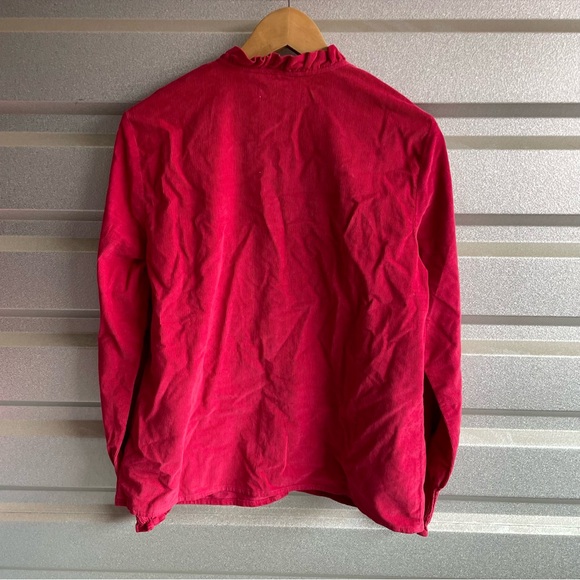 Boden corduroy smocked high neck shirt - Picture 5 of 7